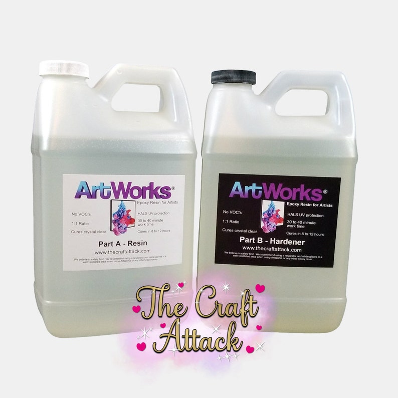 ArtWorks epoxy resin Gallon kit FREE SHIPPING Etsy