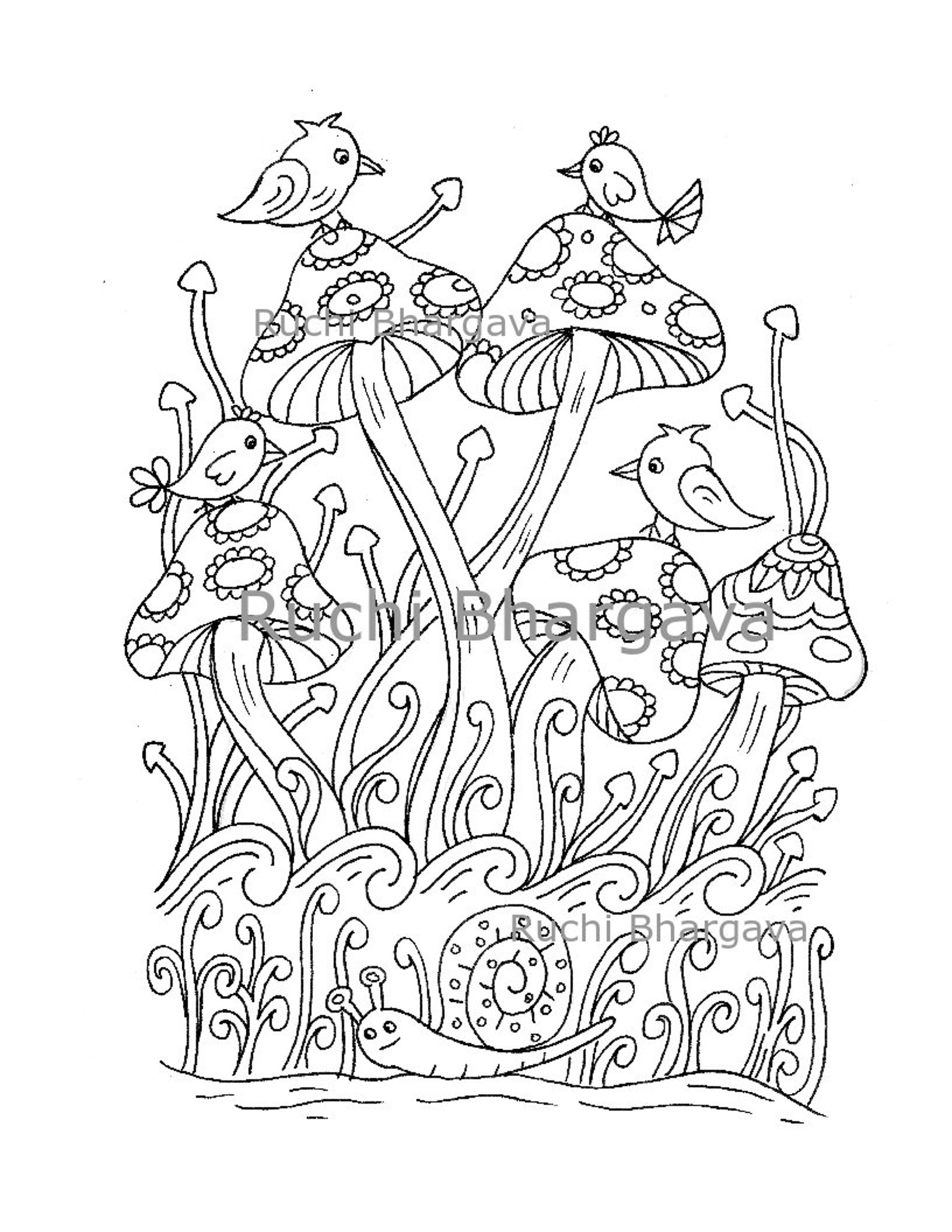 Adorable Animal Kingdom Coloring Book pdf Format - Etsy
