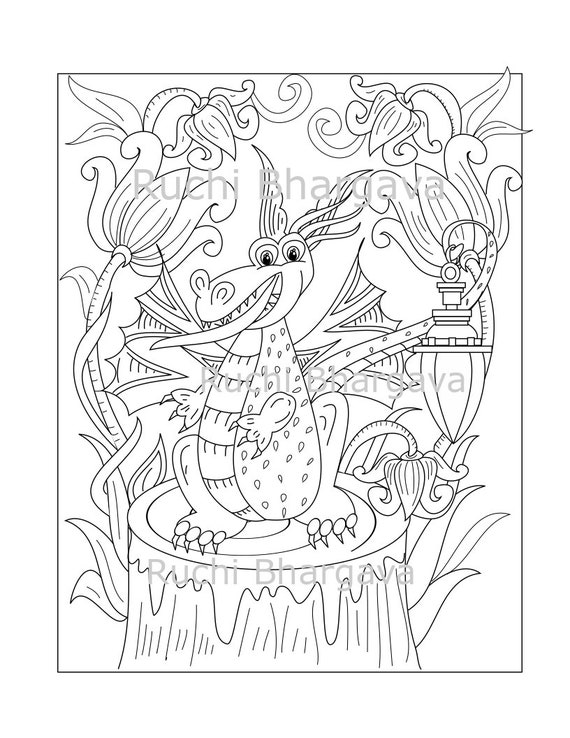 52 Dragon Coloring Book Pdf HD 52 Dragon Coloring Book Pdf HD