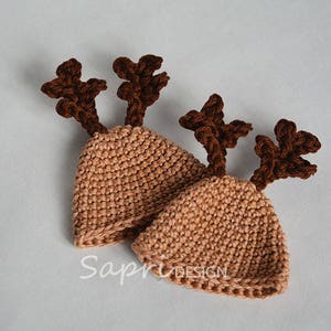 Reindeer Egg Cosy Crochet Pattern image 1