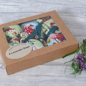 Gnome Lavendel Taschen: Boxed 6er Set, York Lavendel