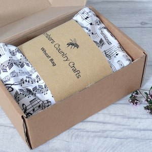 Microwavable Wheat Bag , Wheat Bag . Music Theme   Fabric  Hot Wheat  Pack, Cold Pack