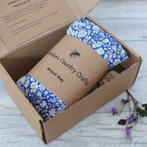 Microwaveable Wheat bag , Keep Warm .Wheat Bag Liberty  fabric. Hot Wheat  Pack, Lavender Heat Pack, Get well soon Gift