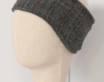 Harris Tweed Headband. Wool Head Warmer. Harris Tweed  Head Gear