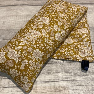 Liberty Wheat Bag, Microwaveable Wheat bag , Keep Warm .Wheat Bag Liberty Yellow fabric. Hot Wheat  Pack, Heat Pack, Get well soon Gift