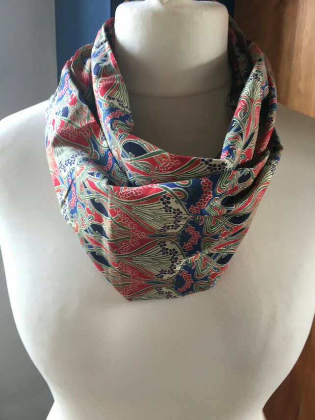 Liberty Ladies Infinity Scarf liberty scarf Ambers Country Etsy