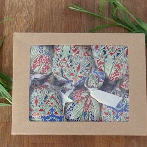 Liberty Print Lavender Bags - Boxed Set of 6 - Cotton Scent Sachets