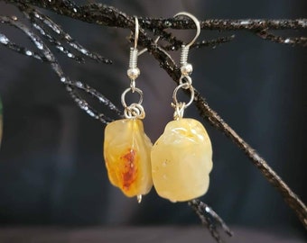 Citrine Gemstone Earrings