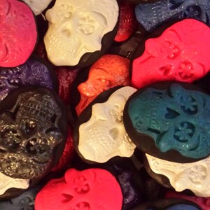 Hanger klei suiker schedel