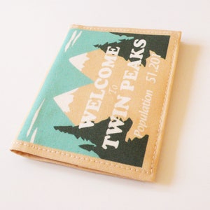 Cartera Twin Peaks. Billetera. Monedero. Tarjetero.