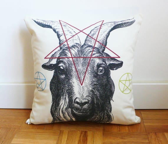 goat pillow case
