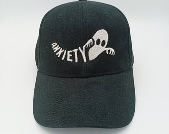 Anxiety Cap / Hats / Caps / Fun Caps / Black Cap