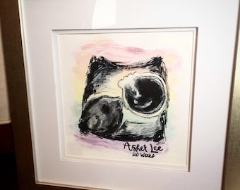 Custom Sonogram Painting