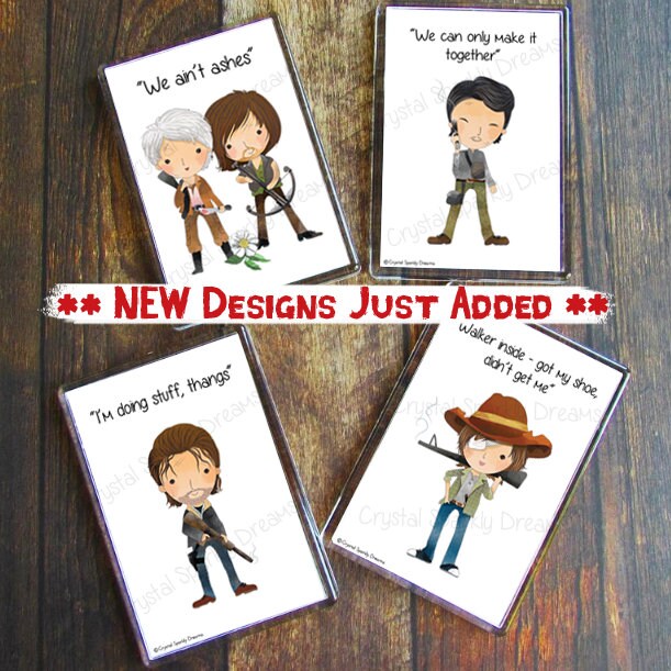 The Walking Dead Daryl Dixon FRIDGE MAGNET Negan Michonne Rick Grimes Q18 The Walking Dead Daryl Dixon FRIDGE MAGNET Negan Michonne Rick Grimes Q18