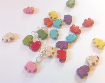 Colorful Elephant Bracelet