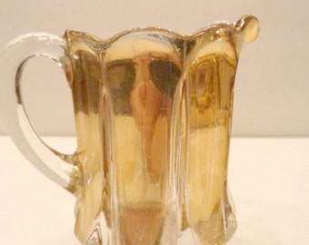 Vintage Gilt Cream Pitcher