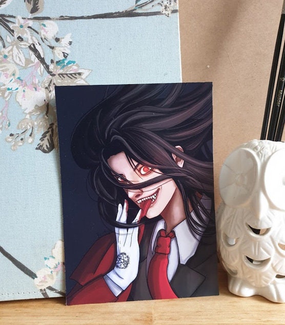 Alucard in different anime styles : r/Hellsing