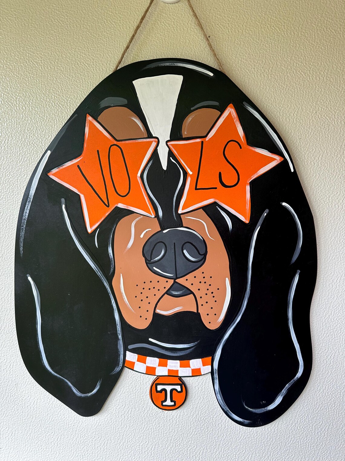 Hound Dog Door Hanger - Etsy