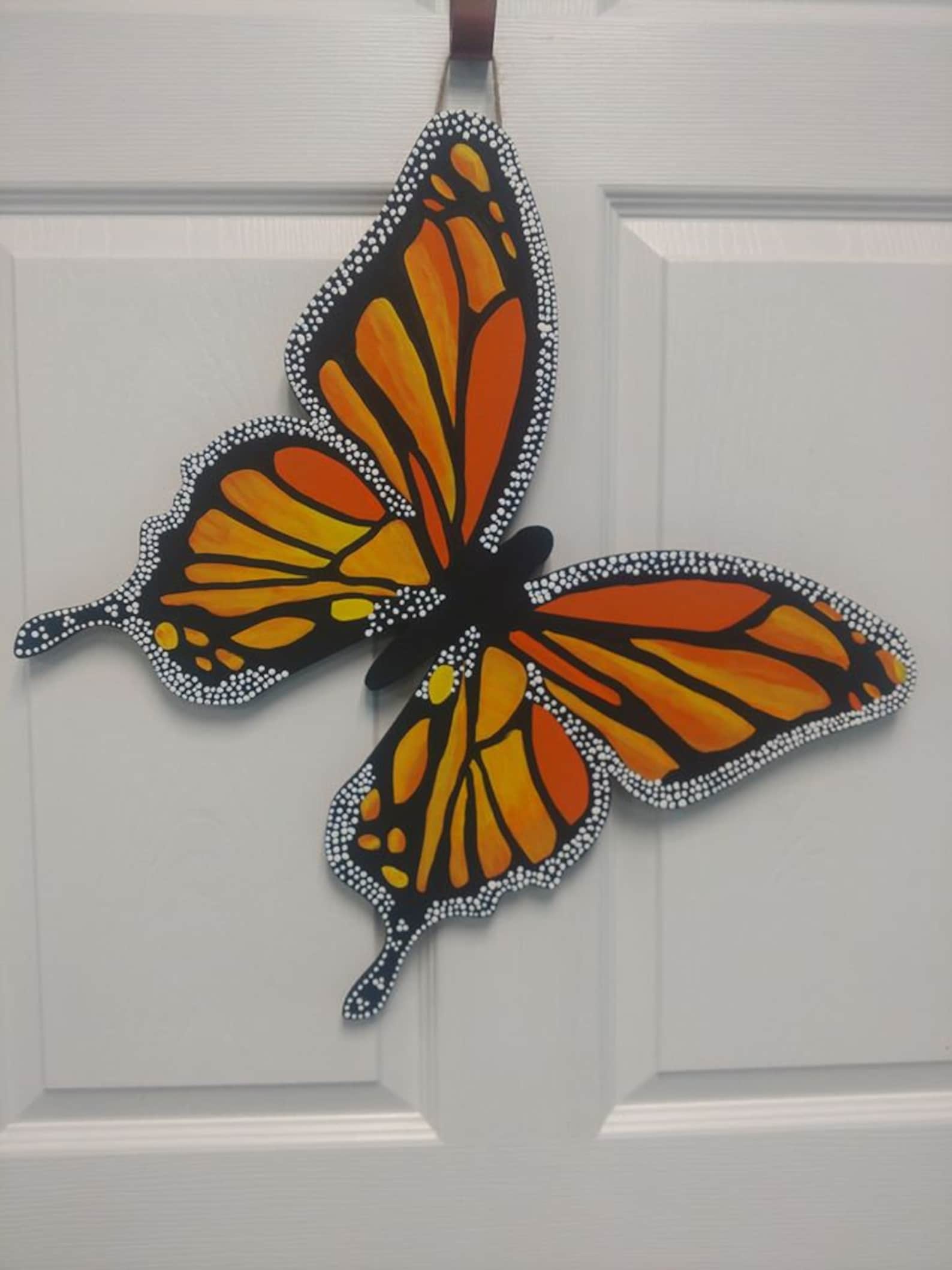 Butterfly Door Hanger Etsy