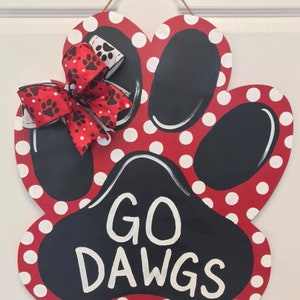 Go Dogs Door hanger