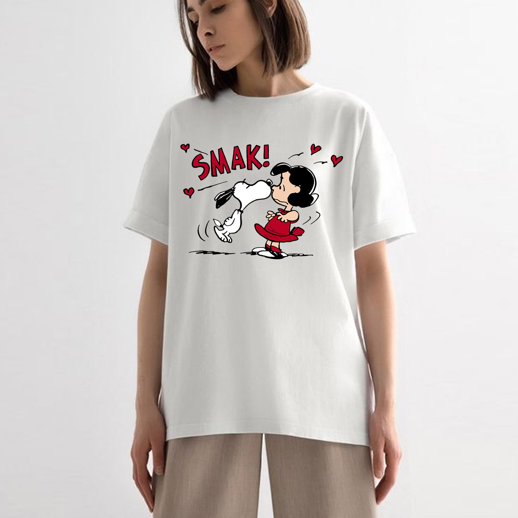 Discover Lucy Snoopy Valentine T-Shirt