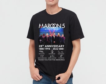 Maroon 5 Shirt - Etsy