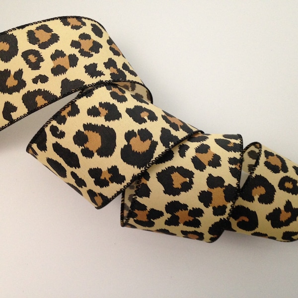 Cheetah Print Ribbon - Etsy