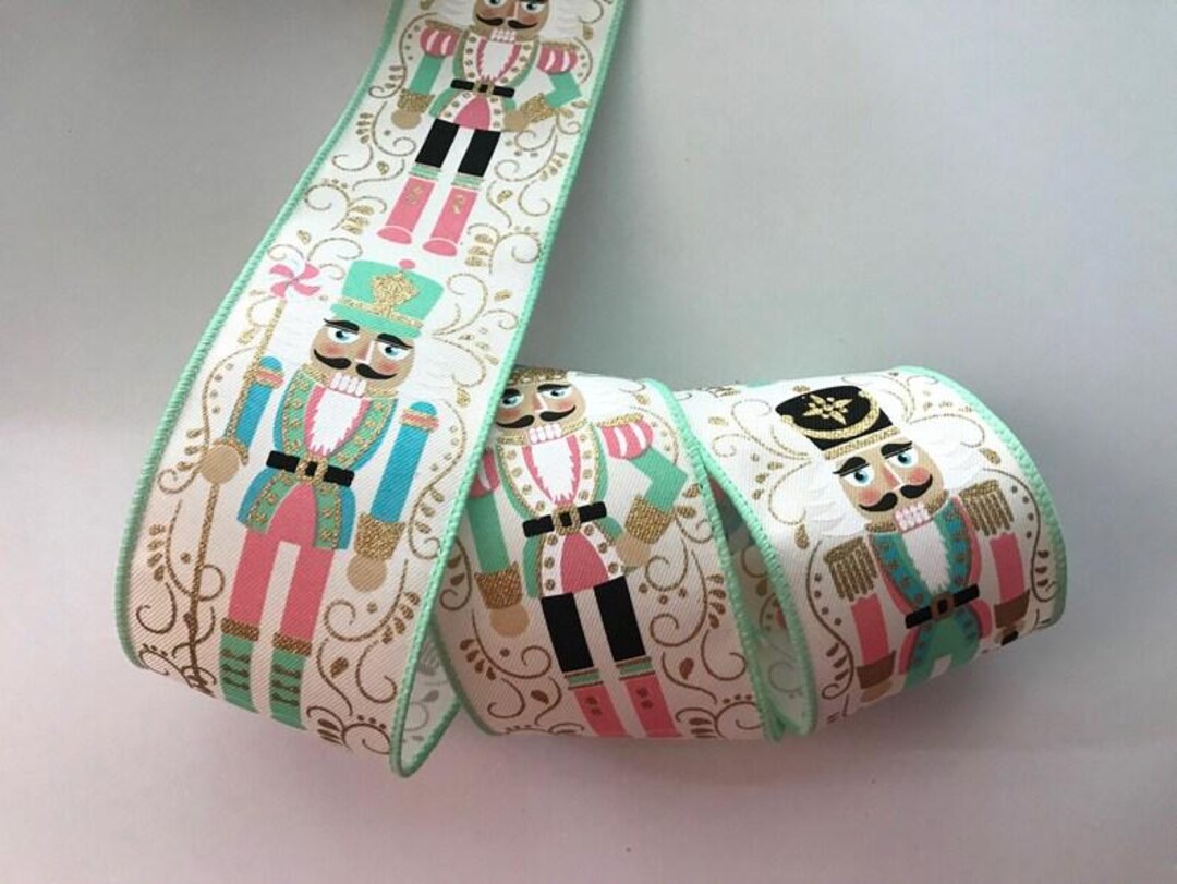 Nutcrakrt Ribbon Multicolor Nutcracker Ribbon, 2 1/2