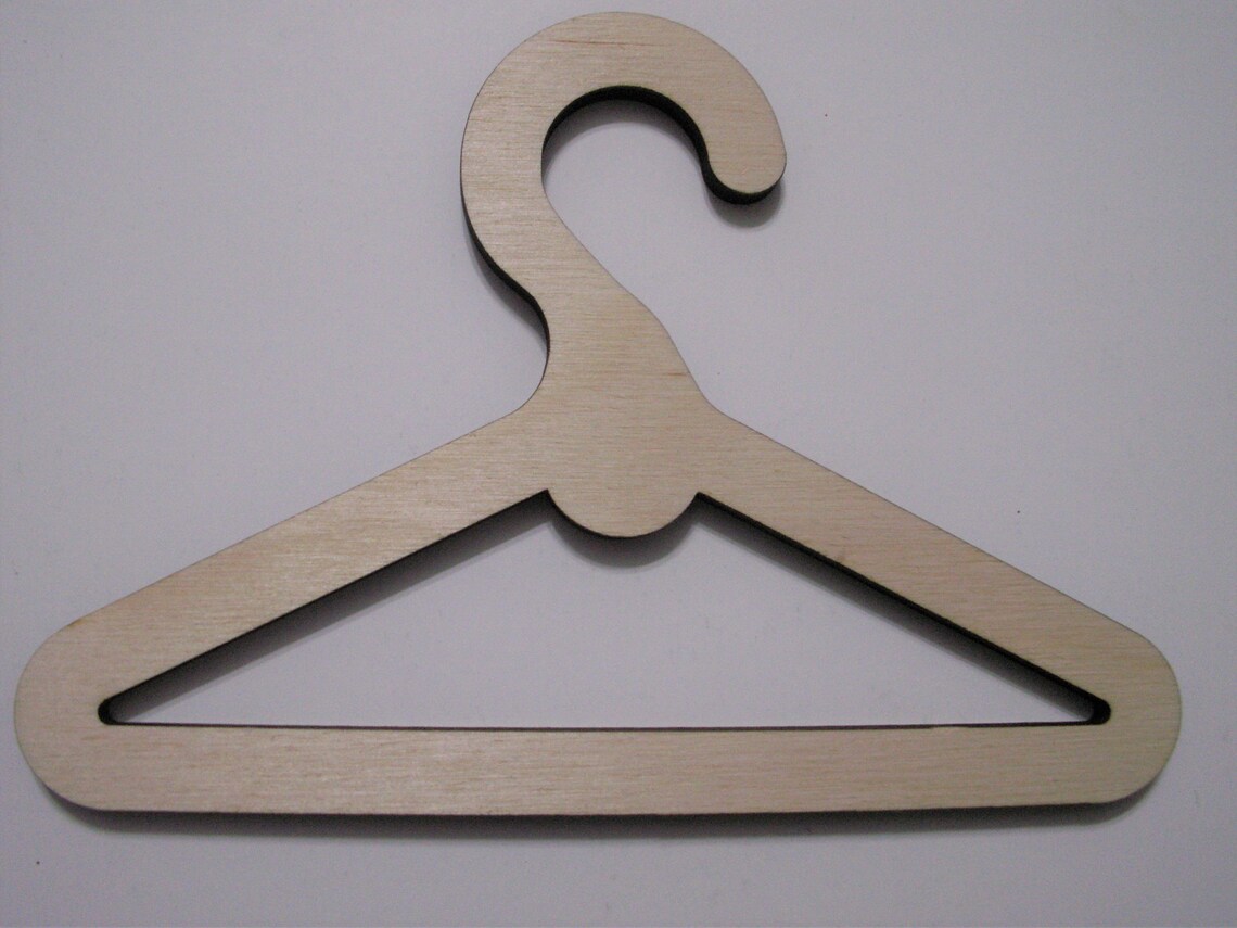 Doll Clothes Hangers for 18 Inch Dolls 9 PIECES Wood Etsy