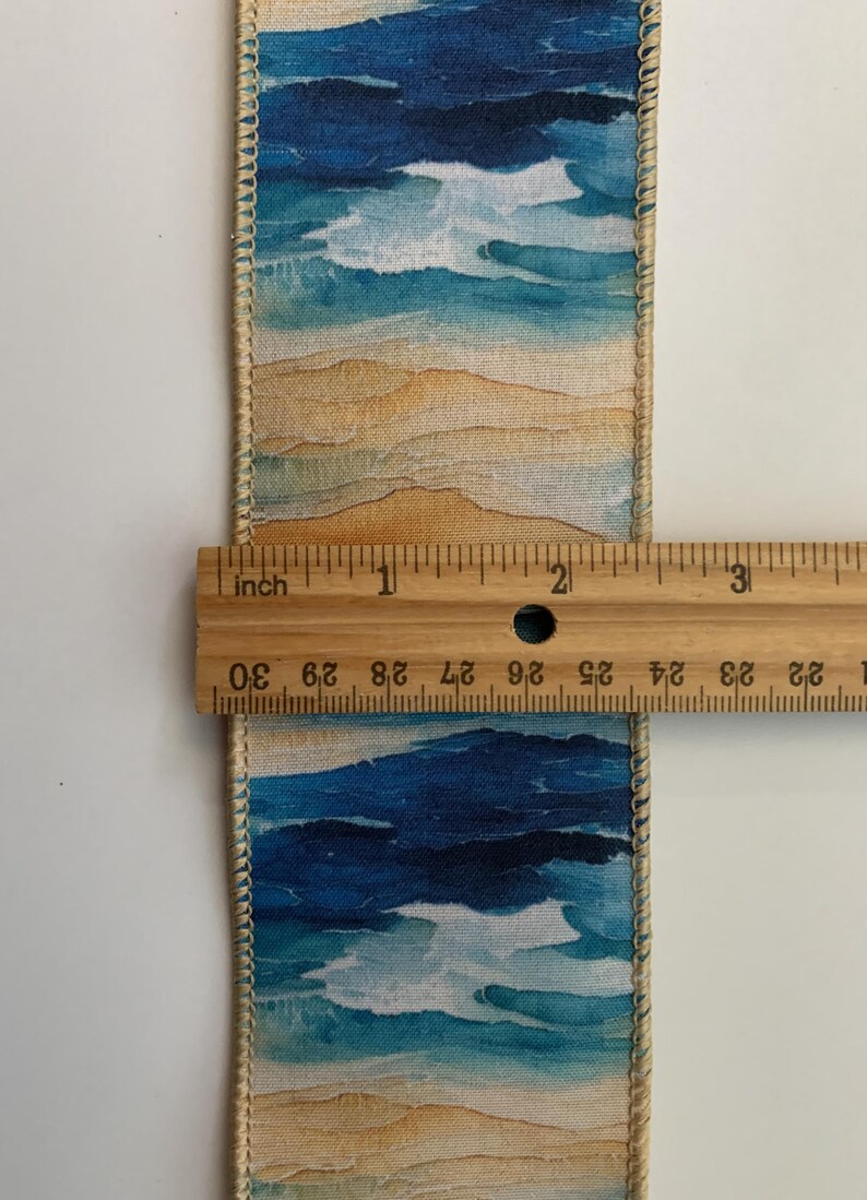 Wide Coasta Ribbon Waves on Beach Ribbon, 2 1/2