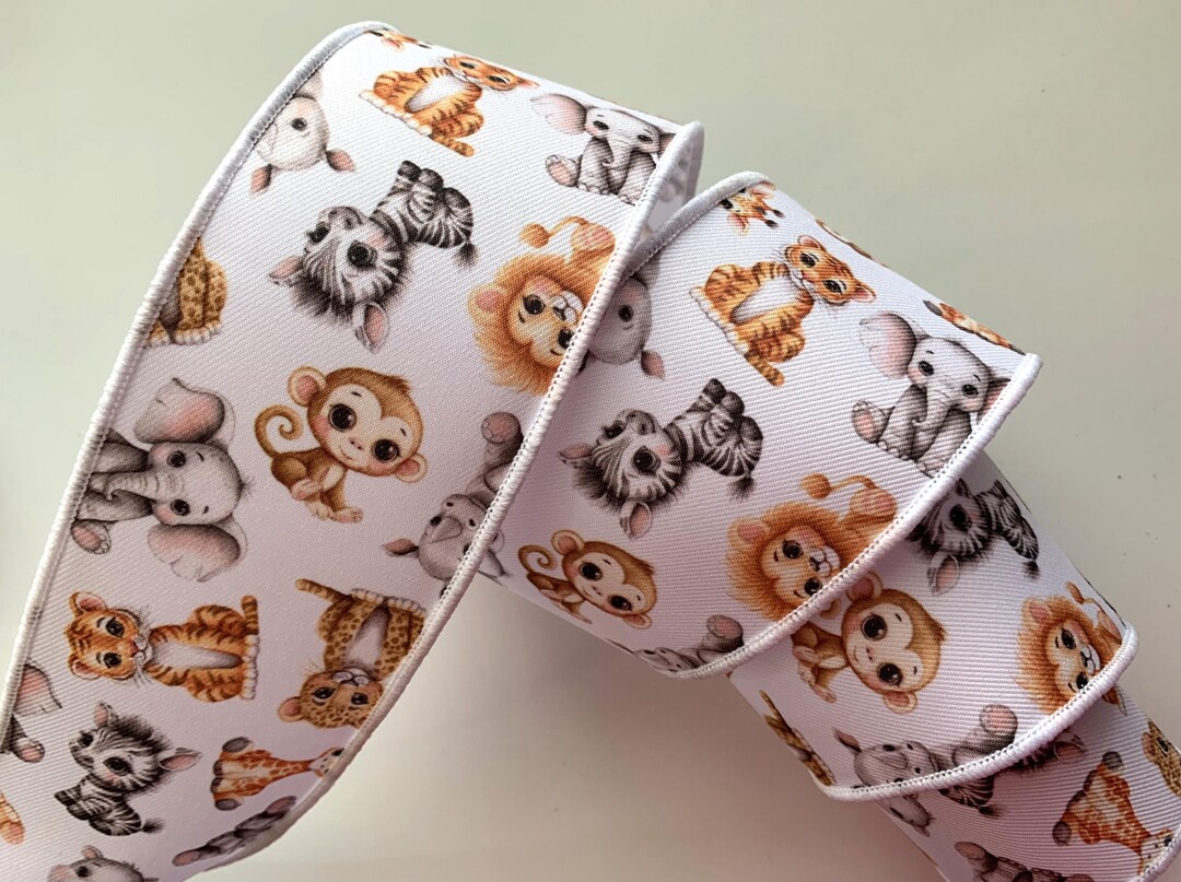 Baby Animals Ribbon, 2 1/2