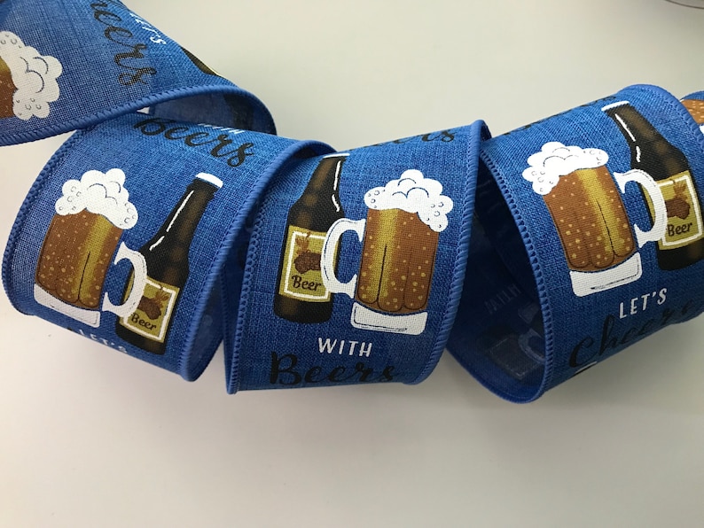 Cheers With Beers Ribbon, 2 1/2