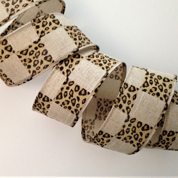 Cheetah Ribbon - Etsy