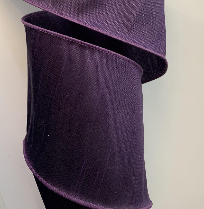 Eggplant Textured Ribbon, 4