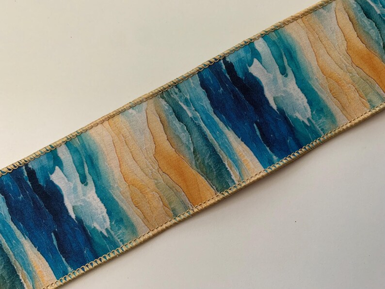 Wide Coasta Ribbon Waves on Beach Ribbon, 2 1/2