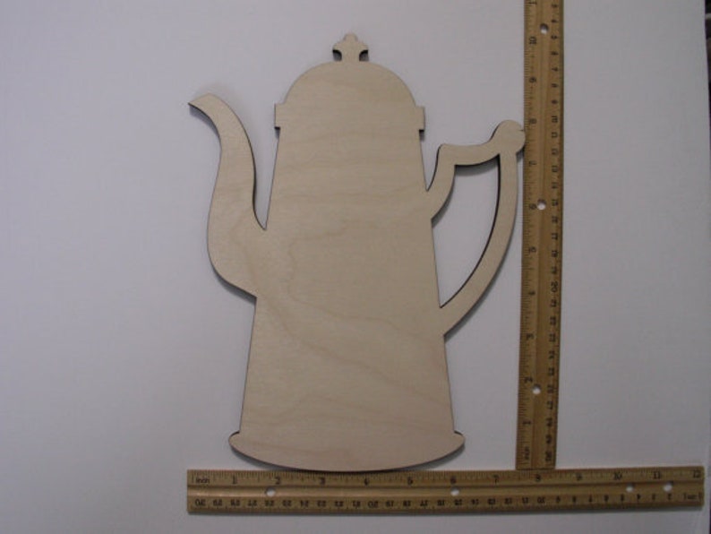 Wooden Teapots with Stand Laser Cut Wood Shapes Wood Etsy