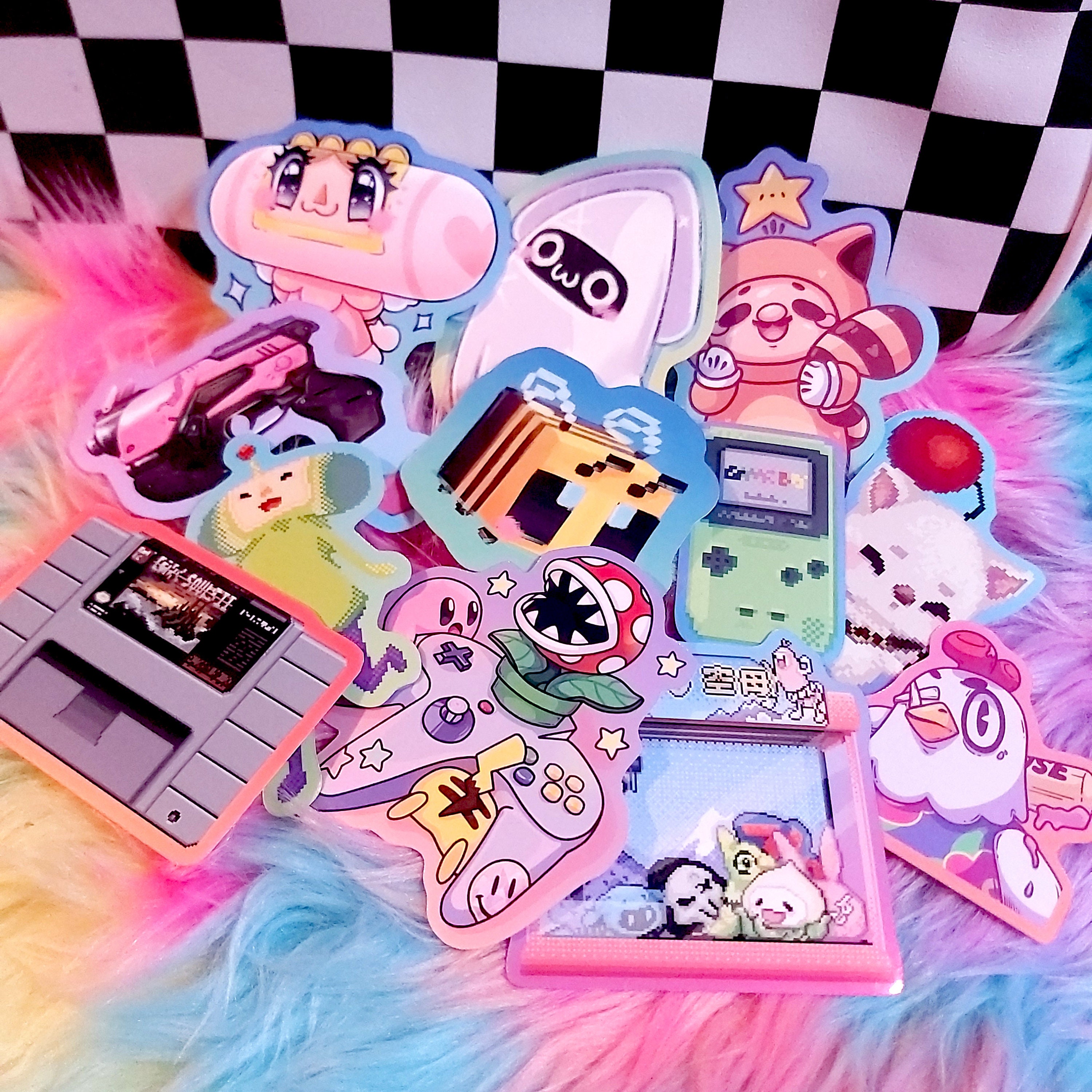 Pixel Video Game Vinyl Stickers BUY 2 GET 1 FREE Cute Etsy