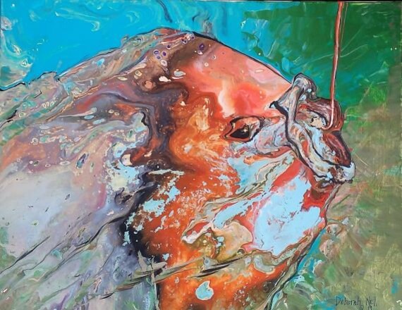 ideas unicas de vertido de pintura