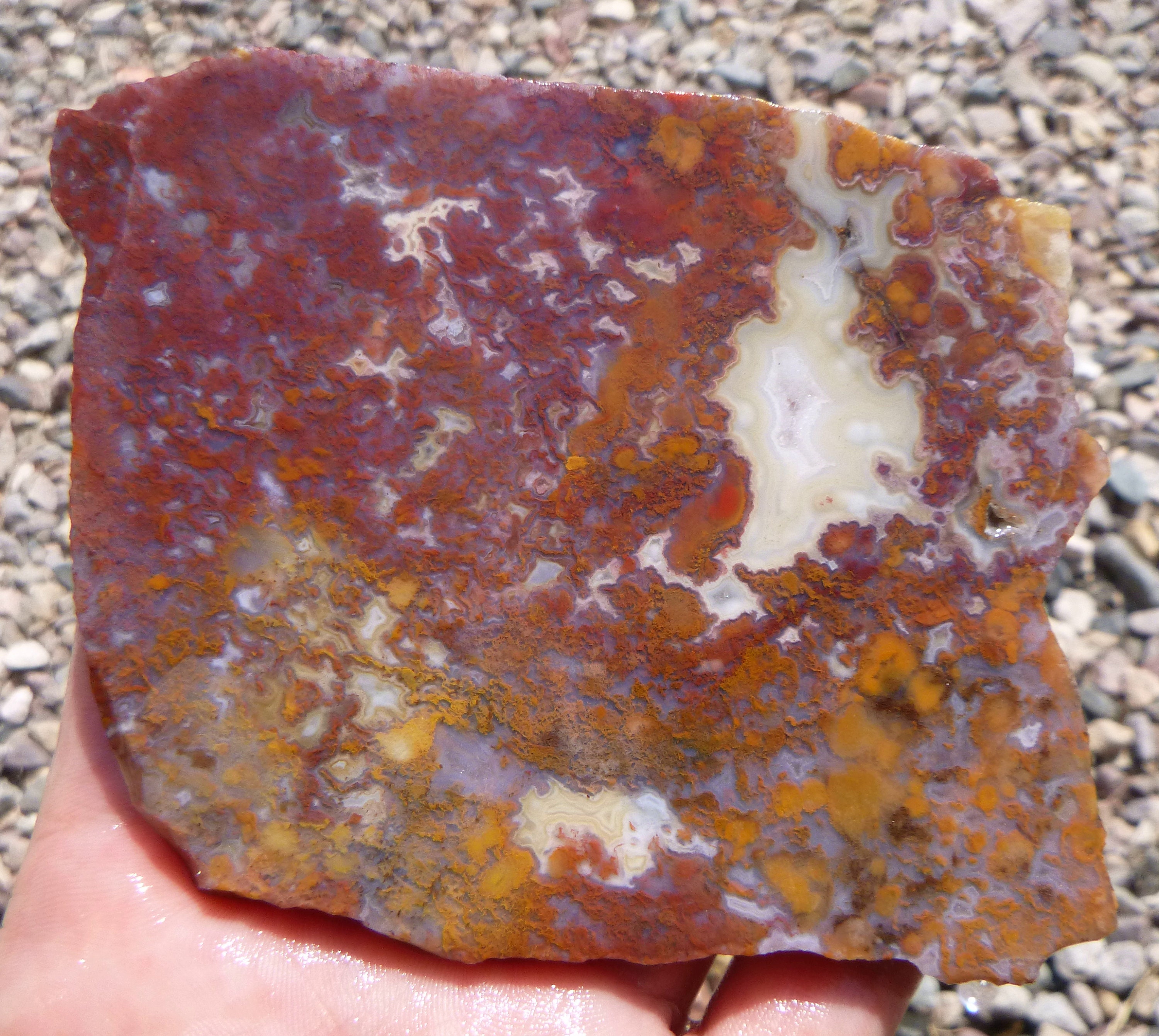 Maury Mountain Moss Agate Slab 90X80X8 | Etsy