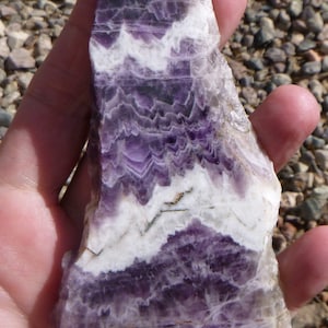 Amethyst Lace Agate Slab  (120X70X8)