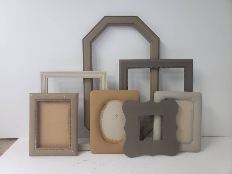 Farmhouse Picture Frame Set Custom Hand Picked Gallery Wall Etsy