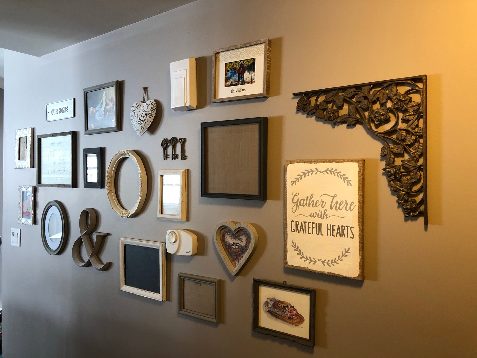 Farmhouse Picture Frame Set Custom Hand Picked Gallery Wall Etsy