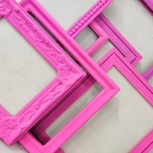 Glamour Pinboard in Bright and Vibrant Pink - Choose Your Style for a Fashionista&#39;s Memo Board, Traditional, Beaded, Hexagon, & More