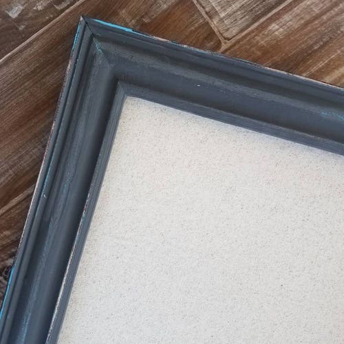 Charcoal Modern Farmhouse Linen Vision Board, Dark Gray Framed Fabric shops Pinboard, Command Center Magnetic Board, Sizes 11x14 - 24x36