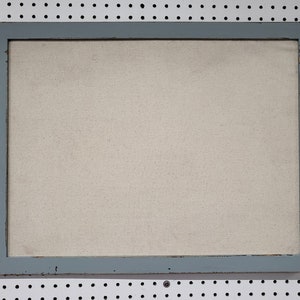 Seaglass Blue-gray Distressed Linen Pin Board, Blue-grey Hanging Memo ...