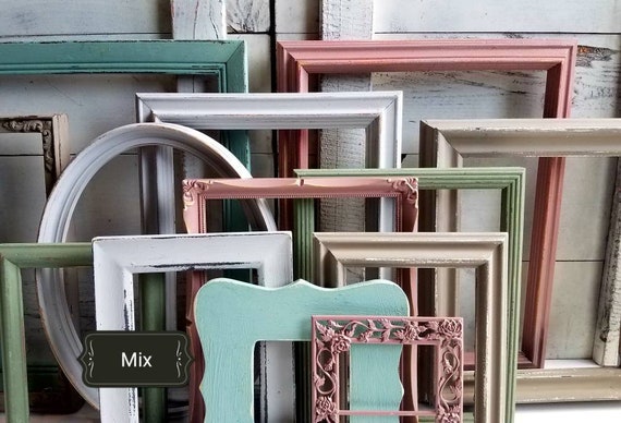 4x6 picture frame, Shabby chic picture frames