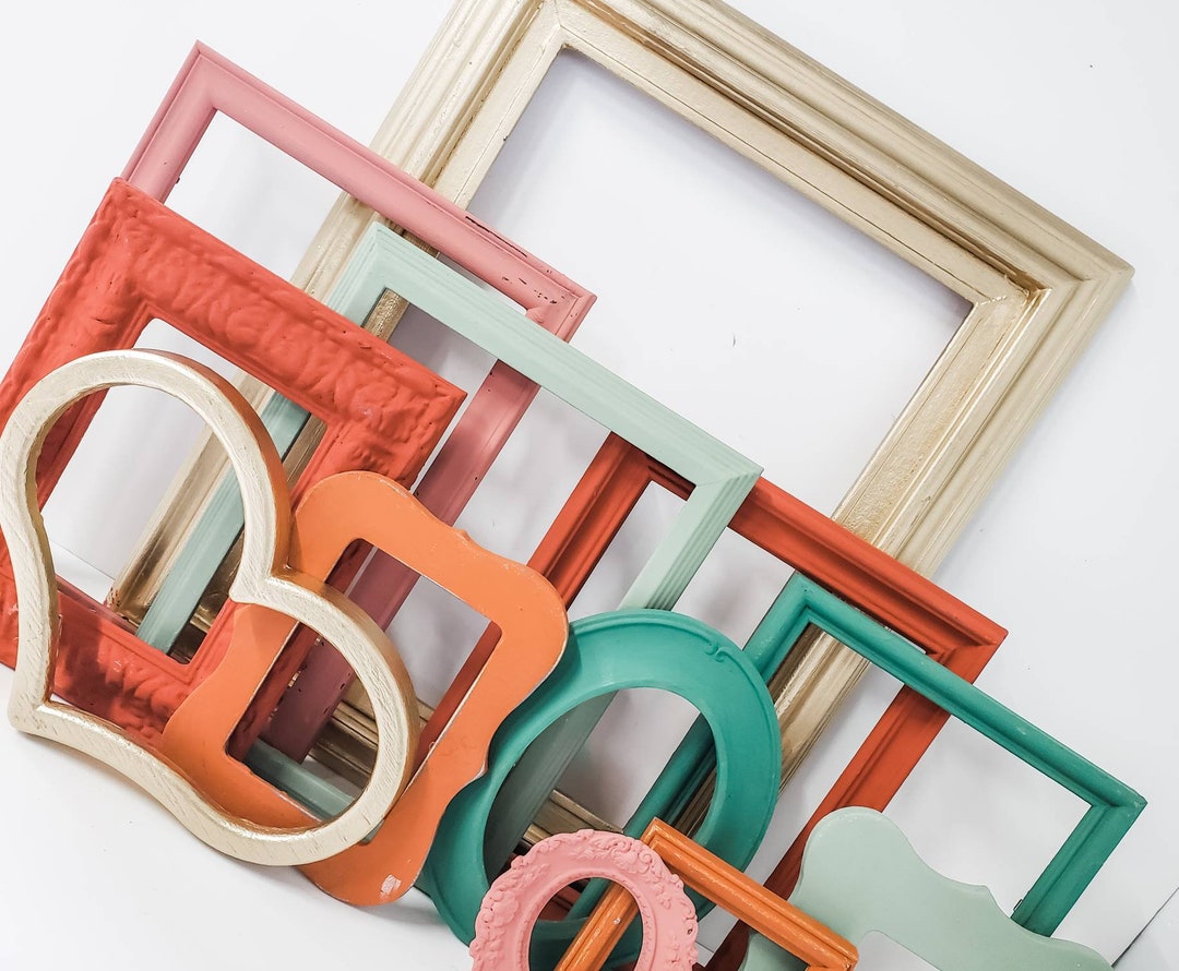 Lovely Mix and Match Set of Stylish Gallery Wall Frames or Tabletop ...