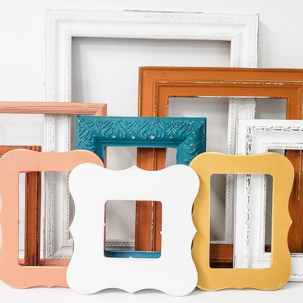 Mismatched Gallery Wall Frame Set Etsy