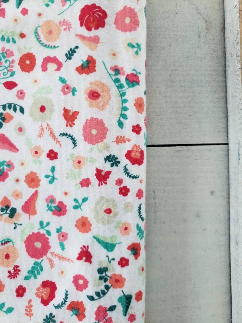 Pink and White Floral Fabric Remnant Make Your Own Pinboard Etsy