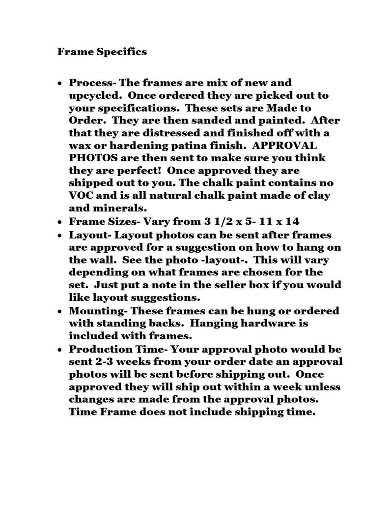 Lake House Picture Frame Set Hand Painted PHOTO FRAME Etsy